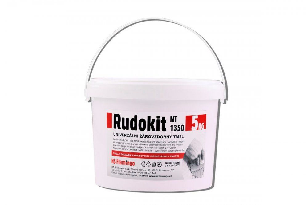 P-D REFRACTORIES Lepidlo Rudokit NT 1350 5 kg odborný prodejce levně!