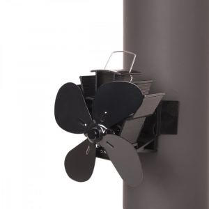 HS FLAMINGO Ventilátor na kouřovod FLAMINGO čtyřlopatkový magnetický, černý odborný prodejce levně!
