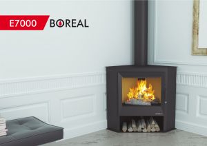 Boreal E7000 - krbová kamna rohová odborný prodejce levně!